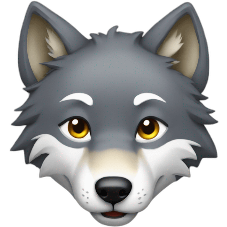 Wolf liebe emoji