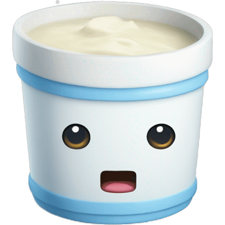 curd in water pot emoji