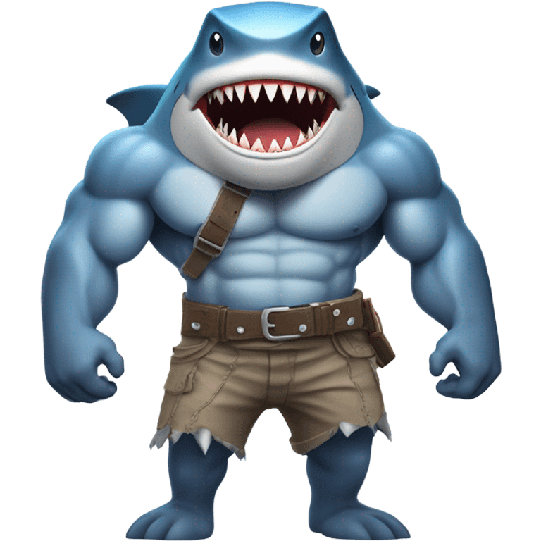 Land shark from Marvel  emoji