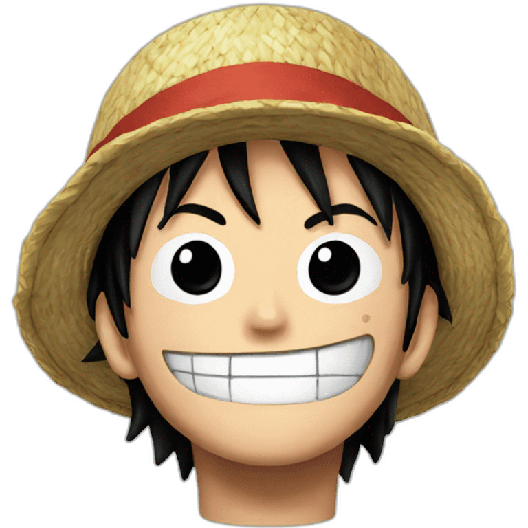 Luffy one piece  emoji