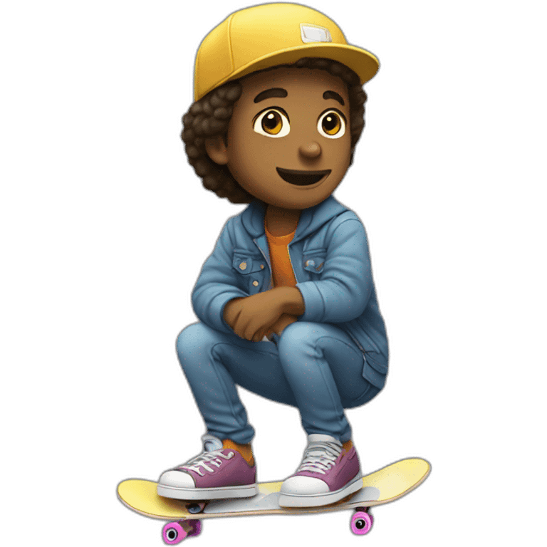 Skateur emoji