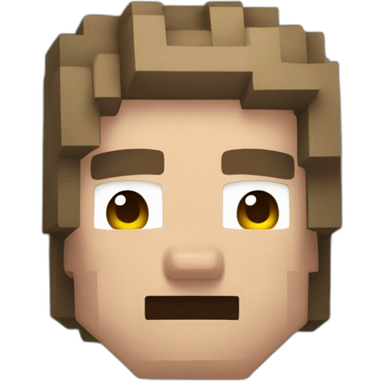 steve minecraft qui dort emoji