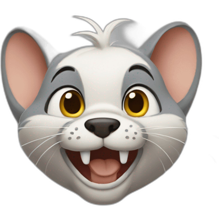 Nibbles from Tom and Jerry emoji