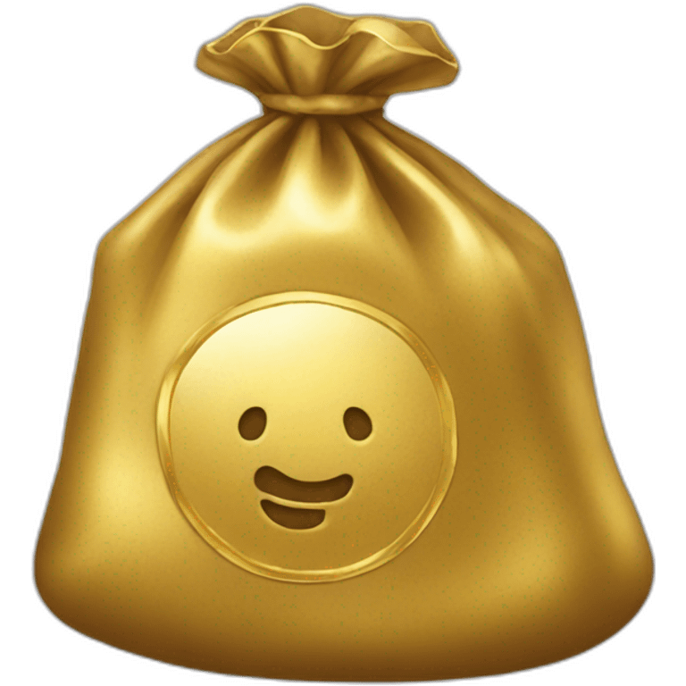 a bag of gold emoji