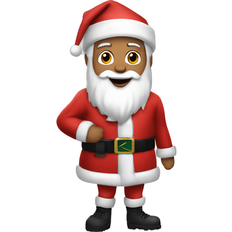 cristiano ronaldo as santa emoji