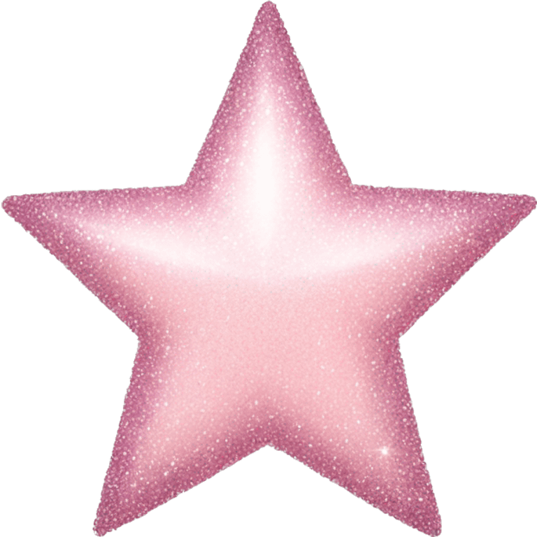 pale pink star sparkle emoji