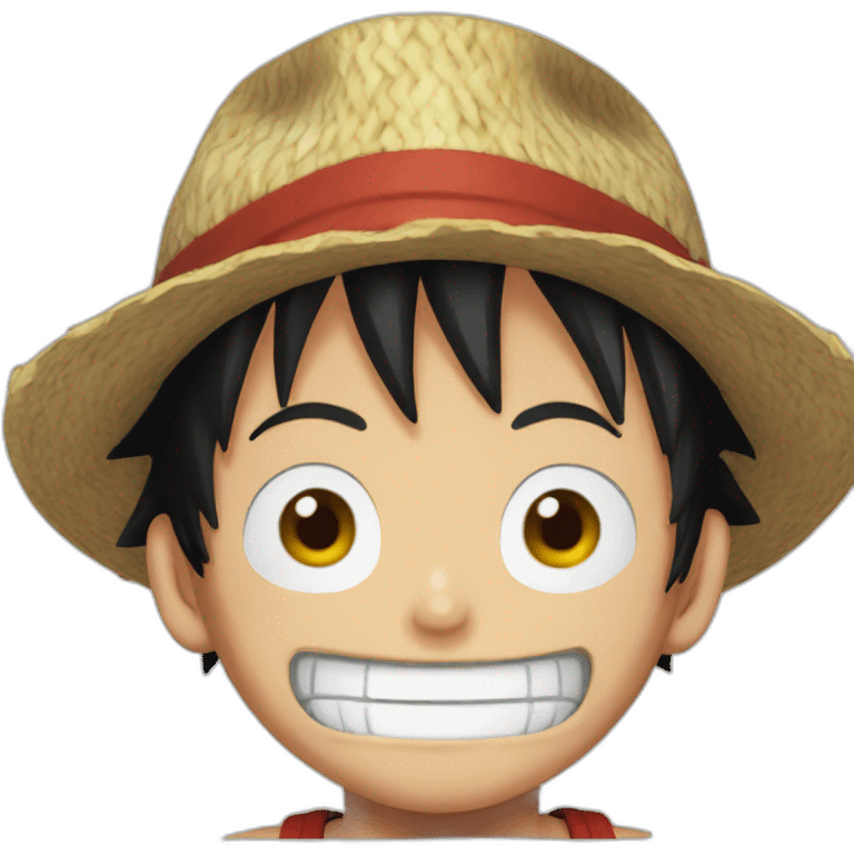 One Piece Luffy emoji