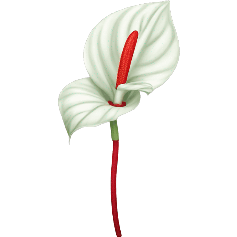 anthurium flower only emoji