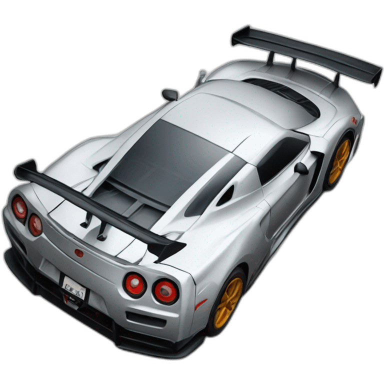 Rc car gtr emoji