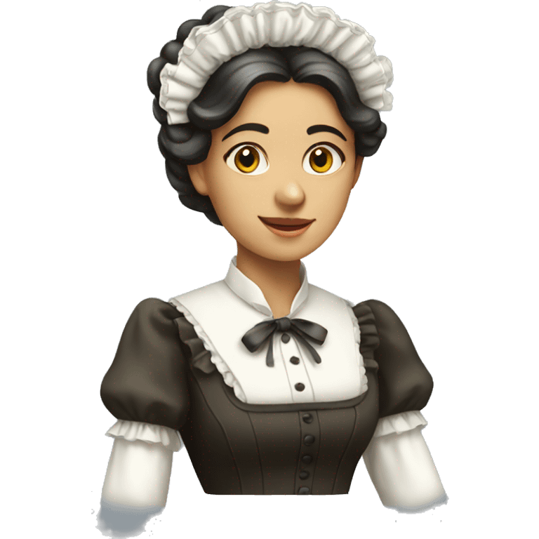 Victorian maid  emoji