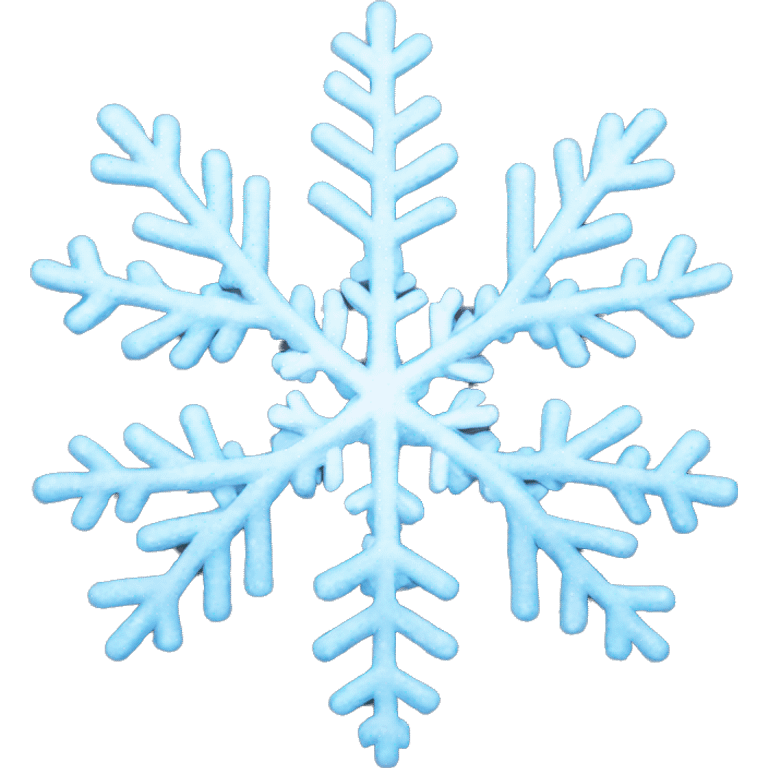 Snowflake emoji