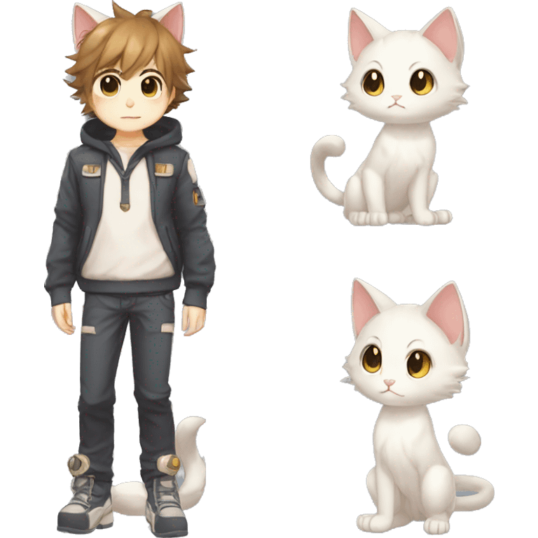 Catboy-Chibi-Sona-Shiny-Fakémon full body emoji