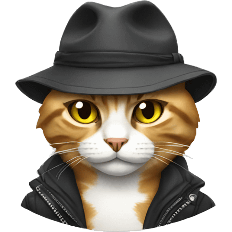 gangsta cat emoji