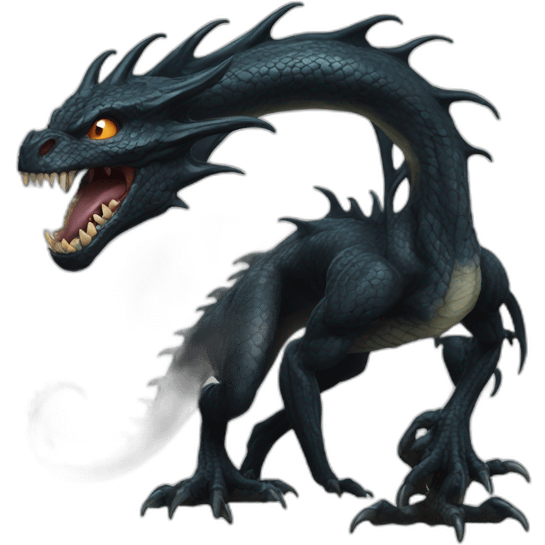 venom symbiont dragon emoji