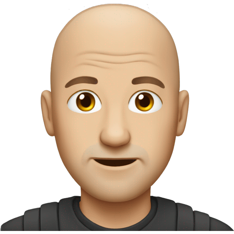 bald man emoji