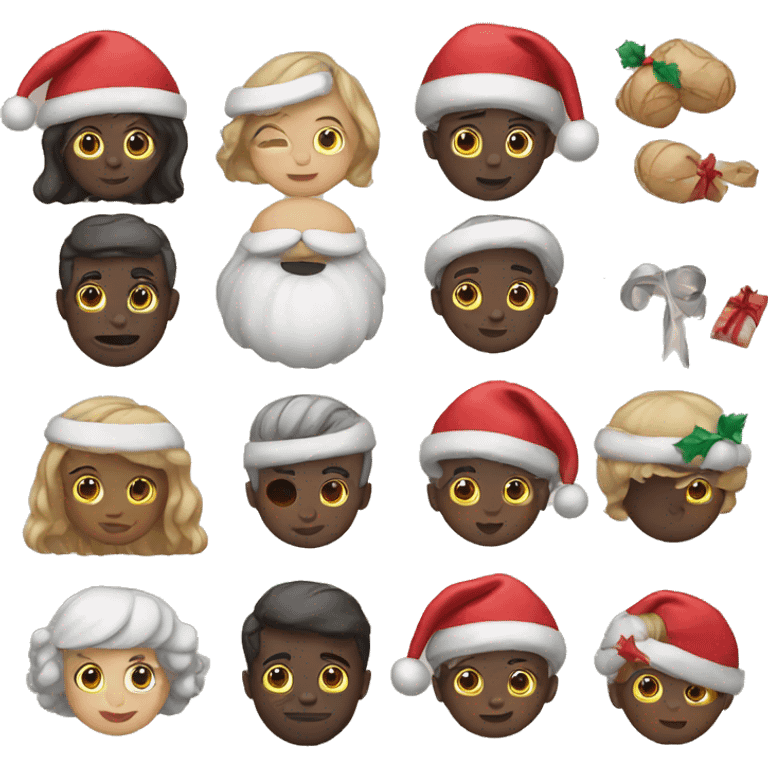 Holiday emoji