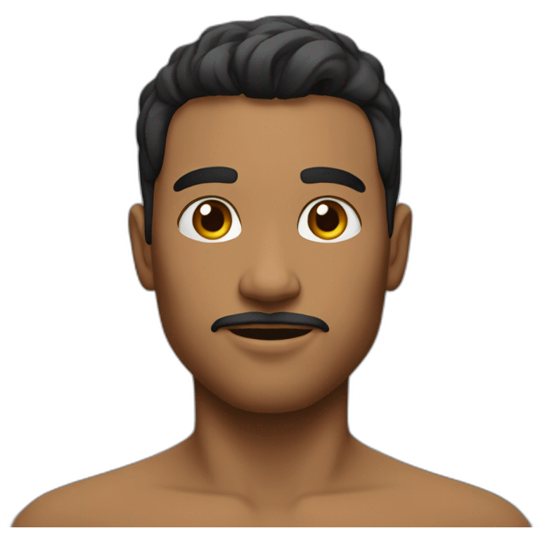 Homme nu emoji