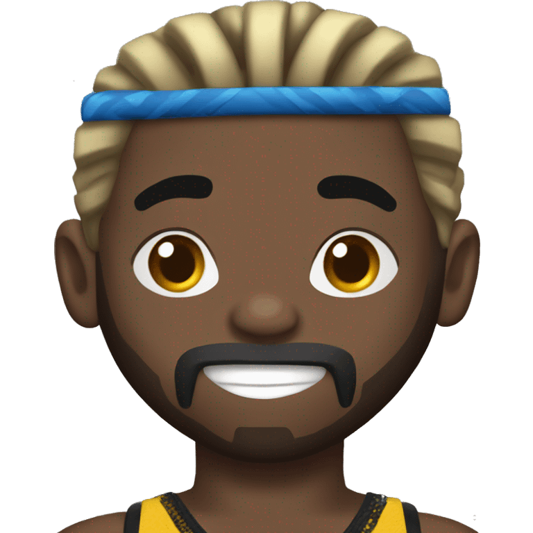 kofi kingston wrestler emoji