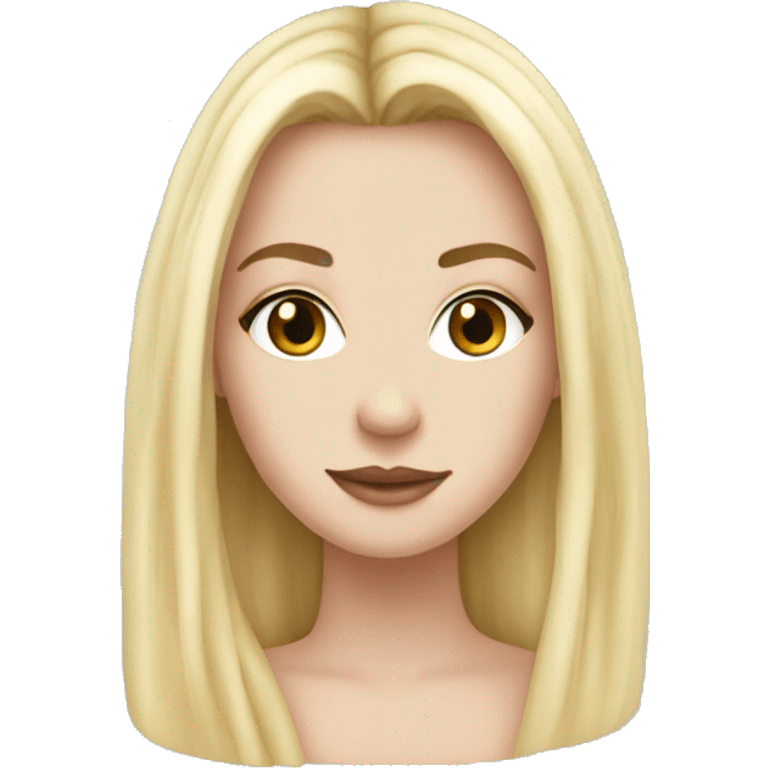 coquette white girl white long blonde her  emoji