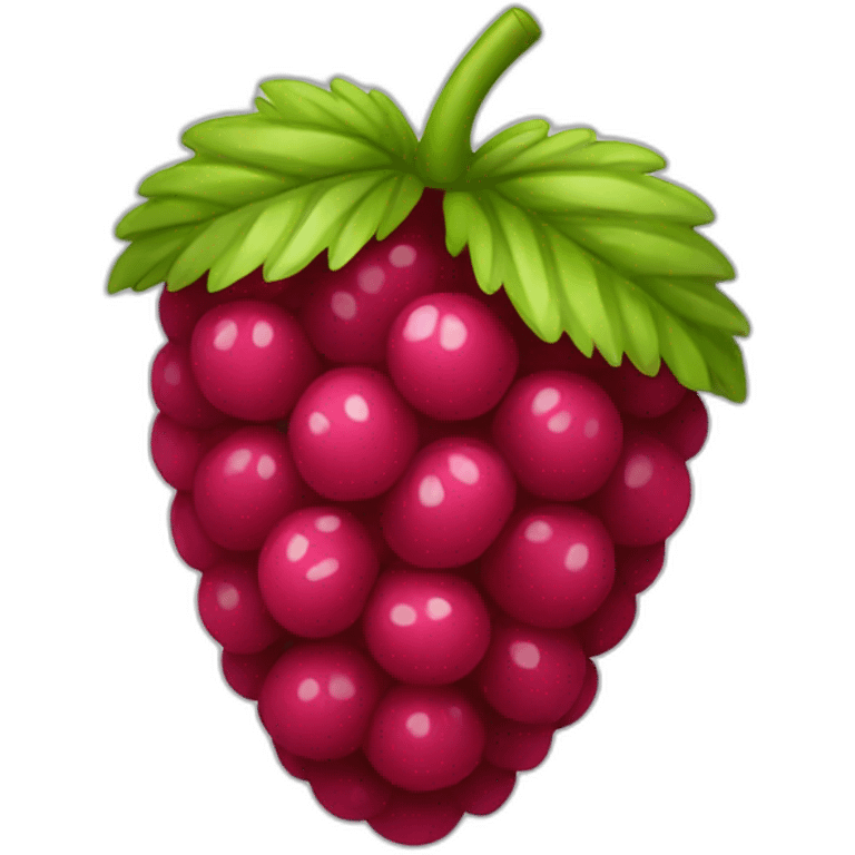 Raspberry emoji