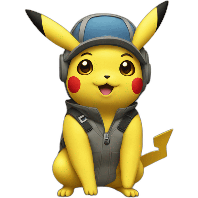 Pikachu qui geek emoji