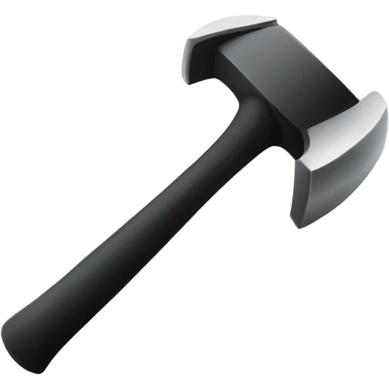 black block hammer emoji