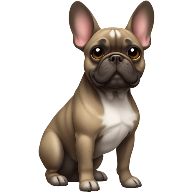 French bulldog emoji