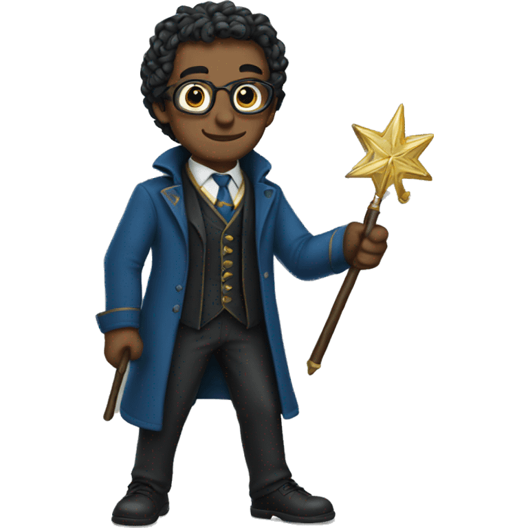 men with wand, professor, ravenclaw emoji