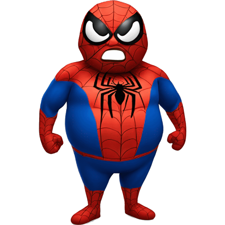 spiderman fat emoji