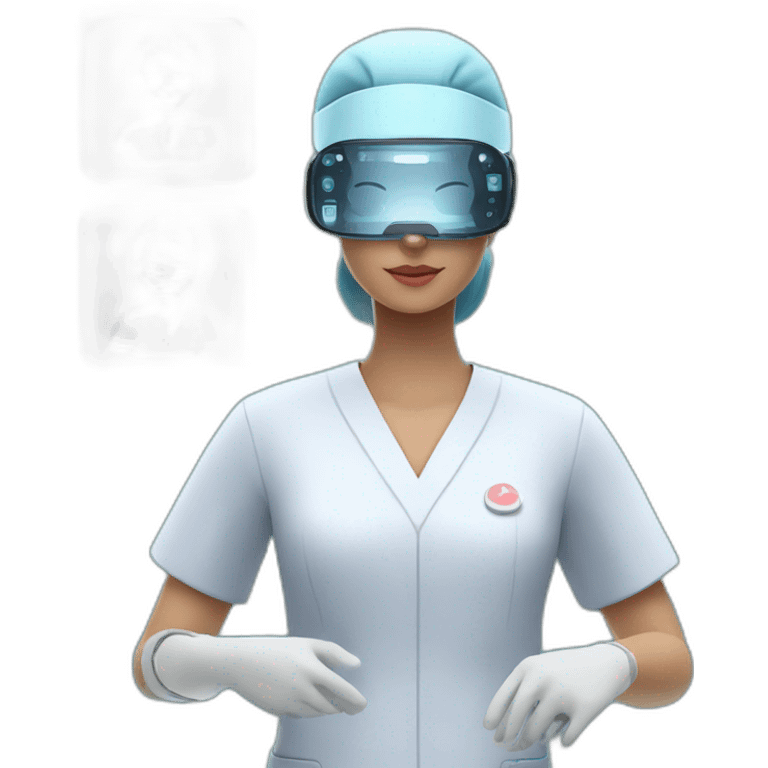 Surgeon-with-virtual-reality-display-operating-on-woman emoji