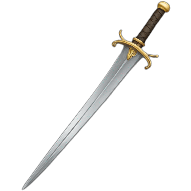 a rapier emoji