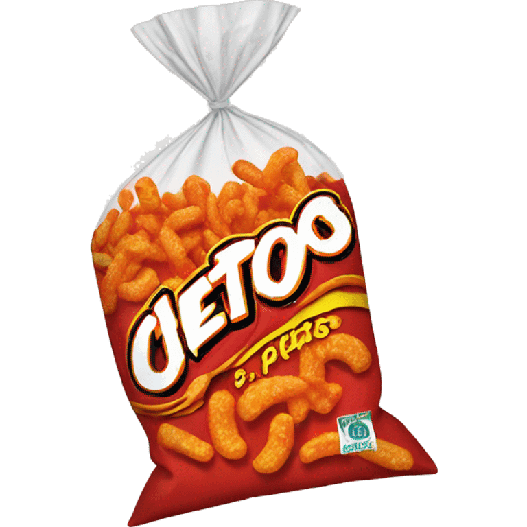 hot cheetos bag emoji