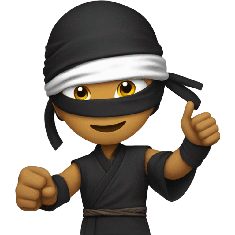 Ninja thumbs up emoji