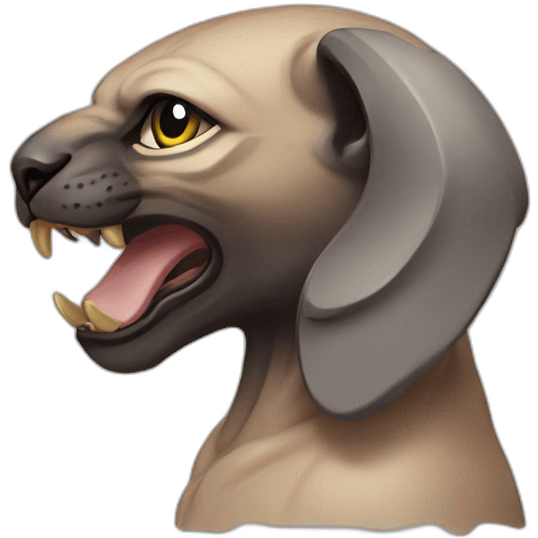 Chat sphinx musclé emoji