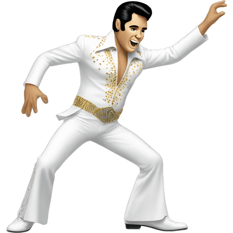 Elvis presley dancing emoji