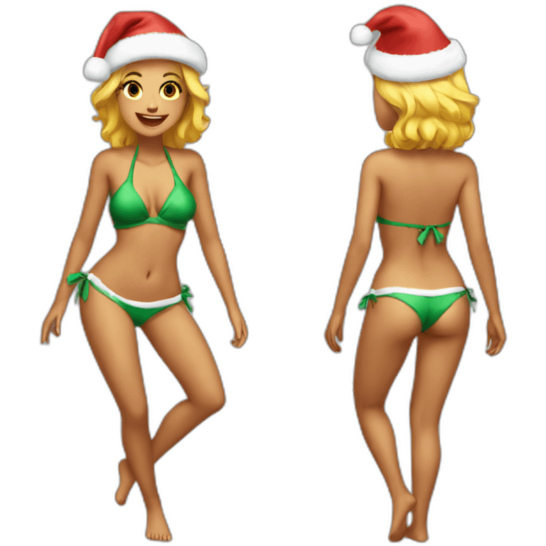 dancing-christmas-bikini-full-body emoji