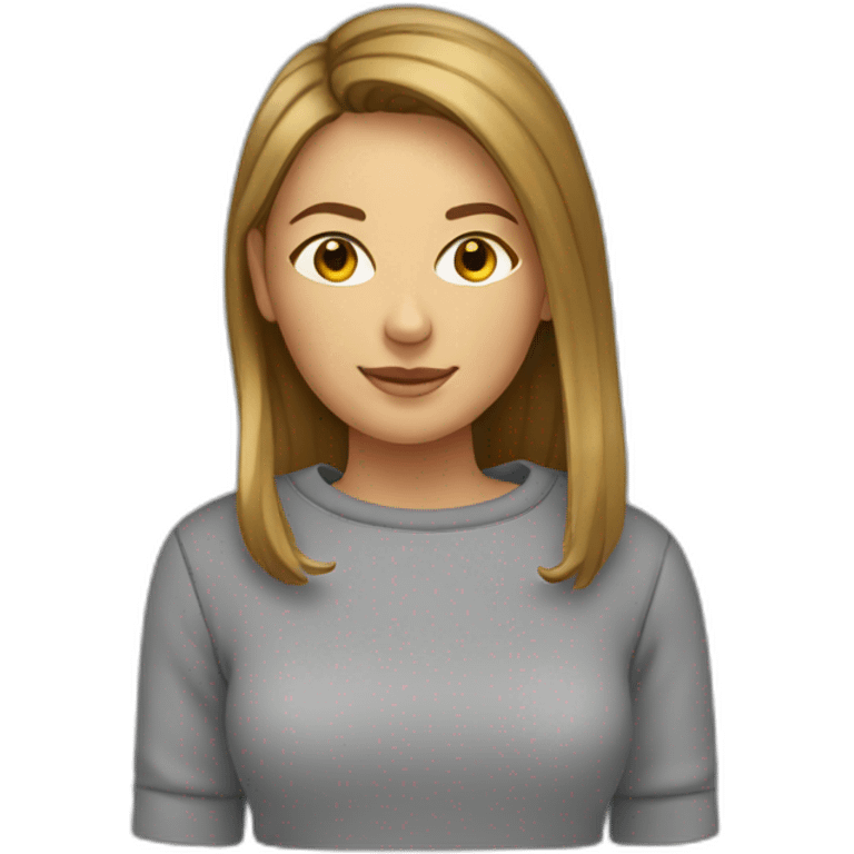 sweatshirt woman emoji