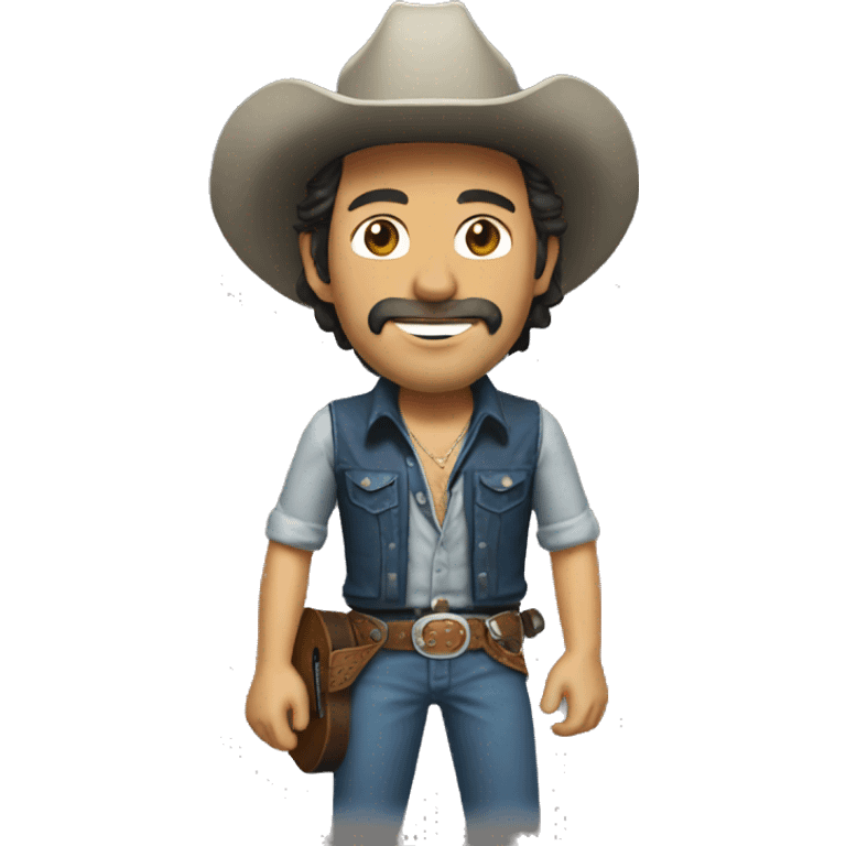 bruce springsteen cowboy  emoji