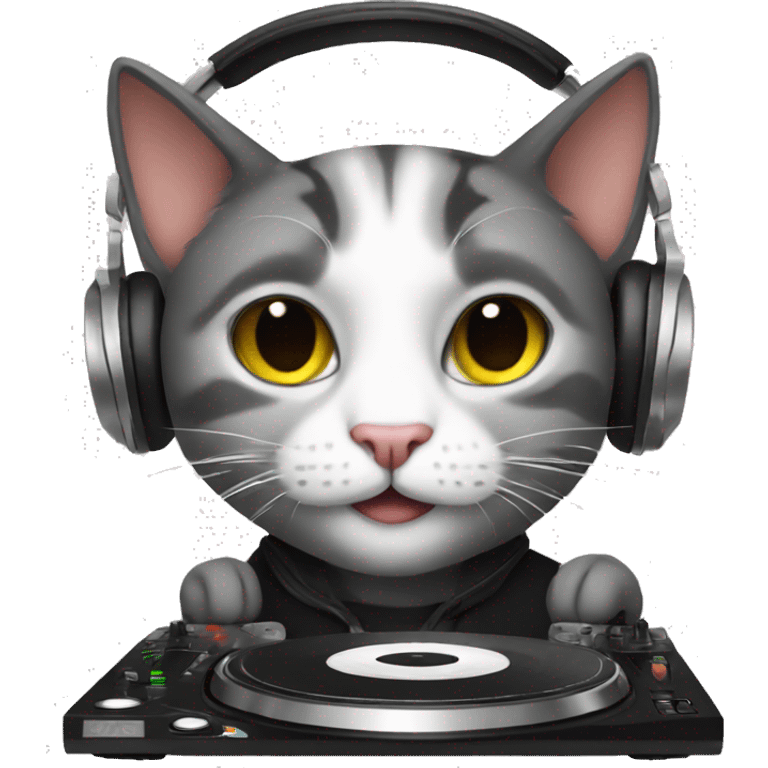 DJ Cat emoji