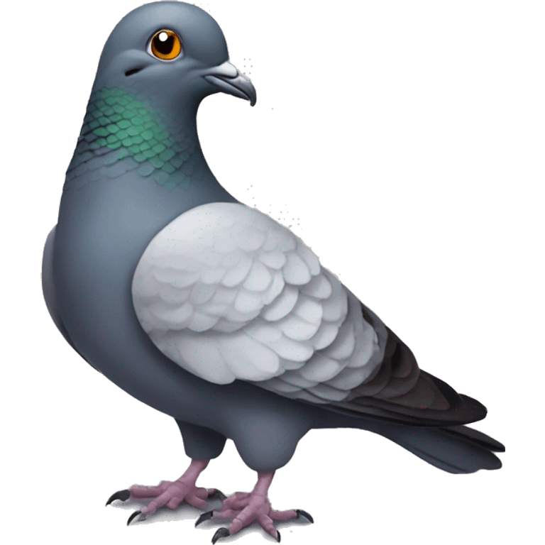 pigeon with snake body emoji