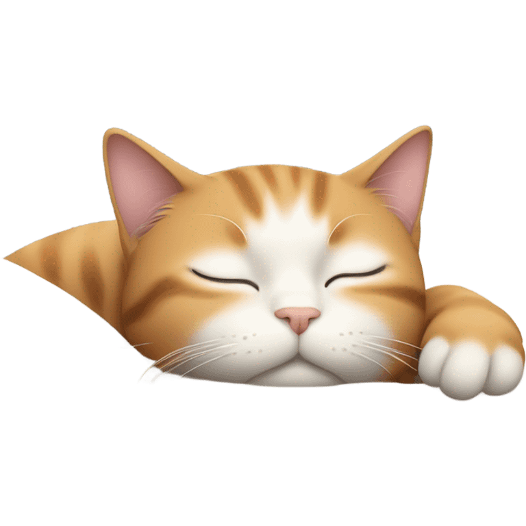 sleeping cat emoji