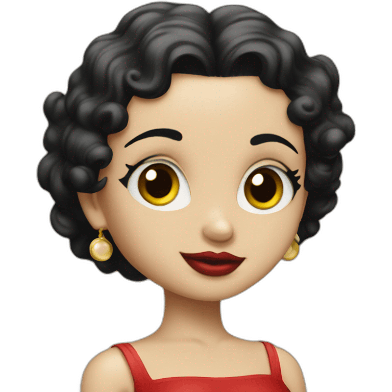 Betty boop emoji