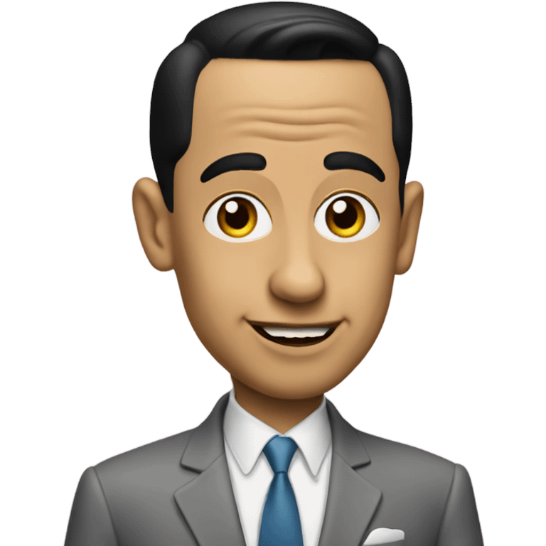 Pee wee Herman  emoji