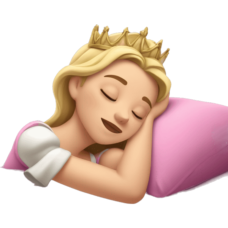 sleeping beauty  emoji