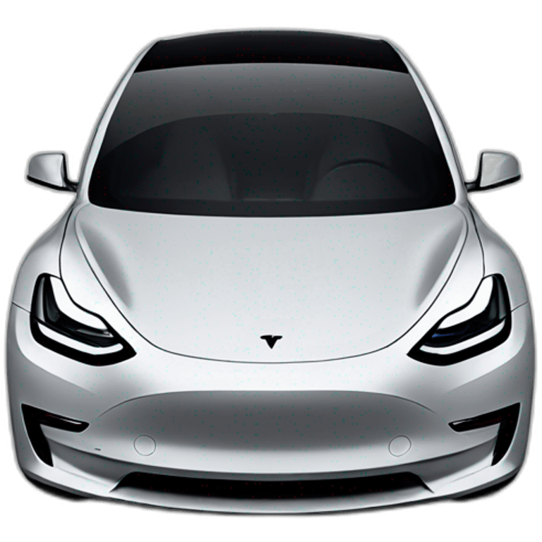 tesla model 3 emoji