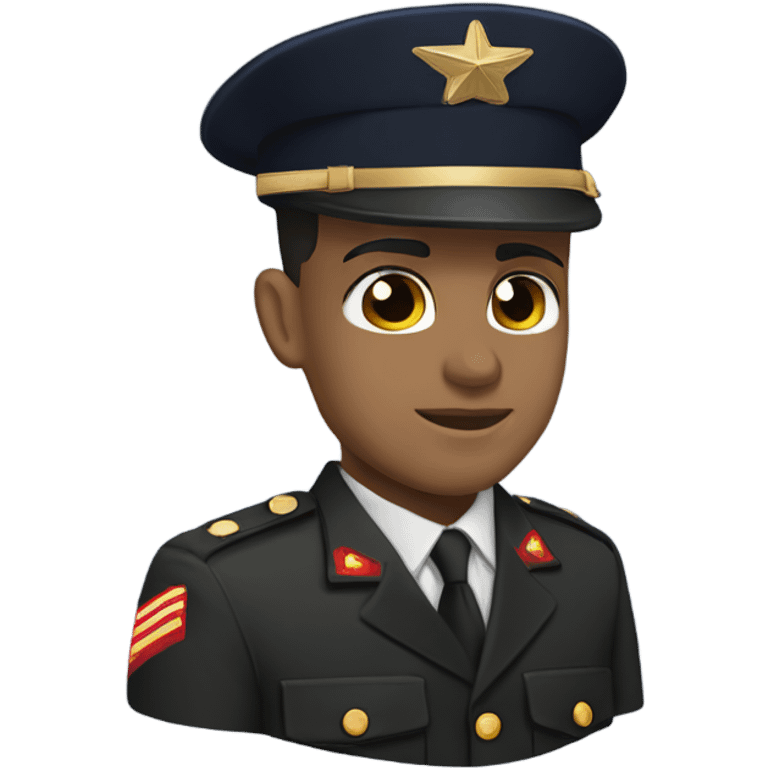 Marine corps dress blues Hispanic emoji