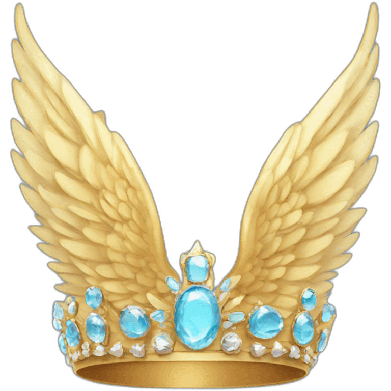 winged tiara emoji