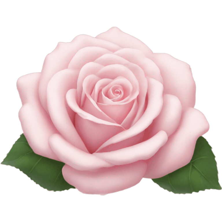 pale pink rose emoji