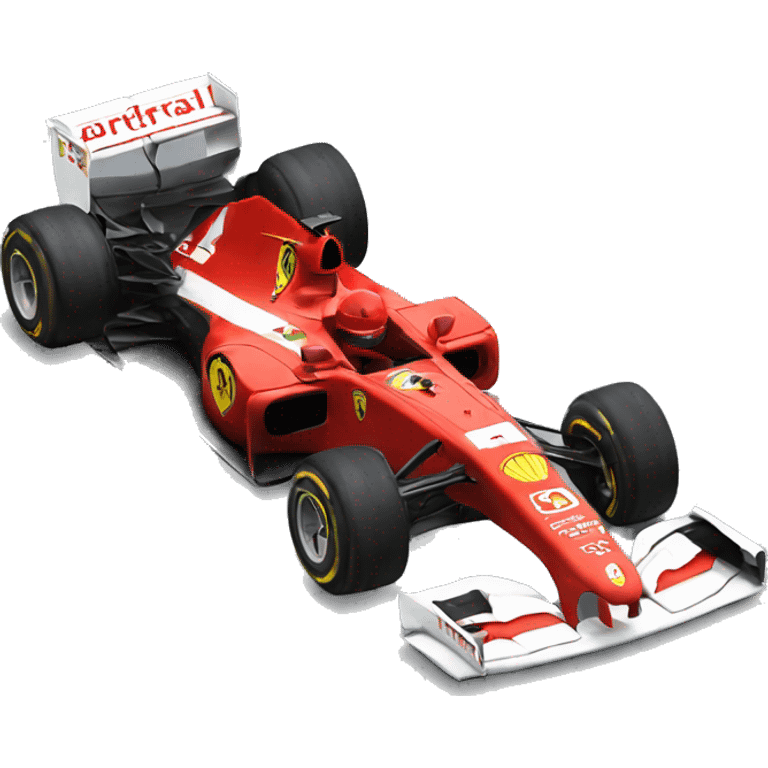 ferrari formula1 car emoji