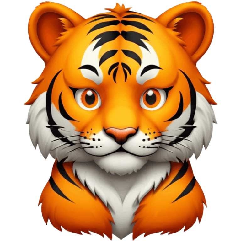 Gangster tiger emoji